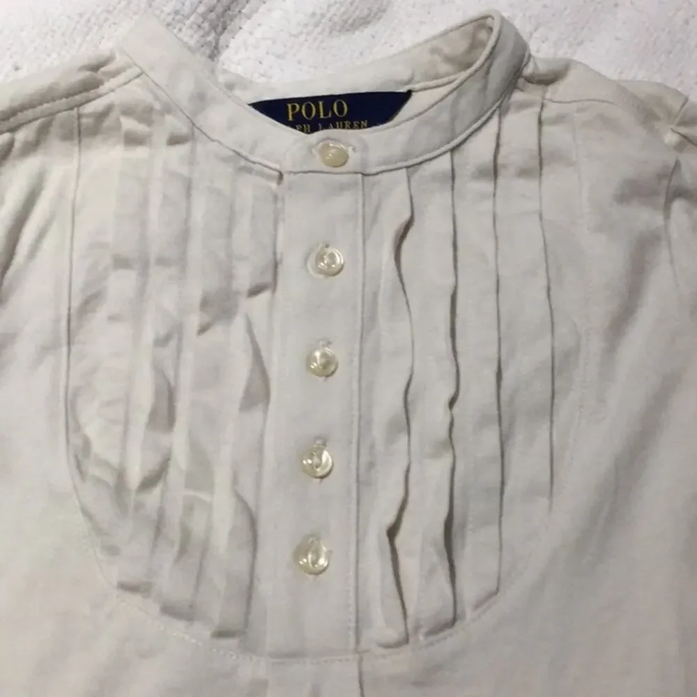 Ralph Lauren 2T knit cream blouse worn once